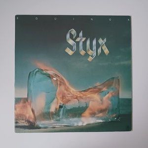 Vintage Styx Equinox vinyl record, 1975 original record, first pressing